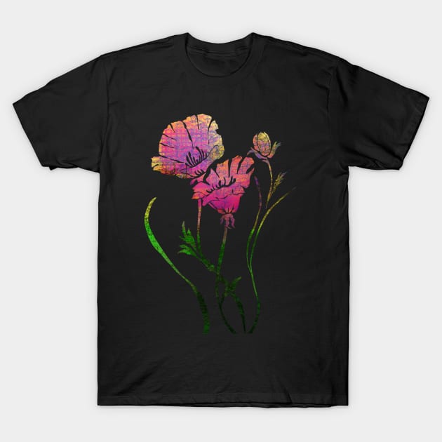 Flower pink T-Shirt by JulietLake